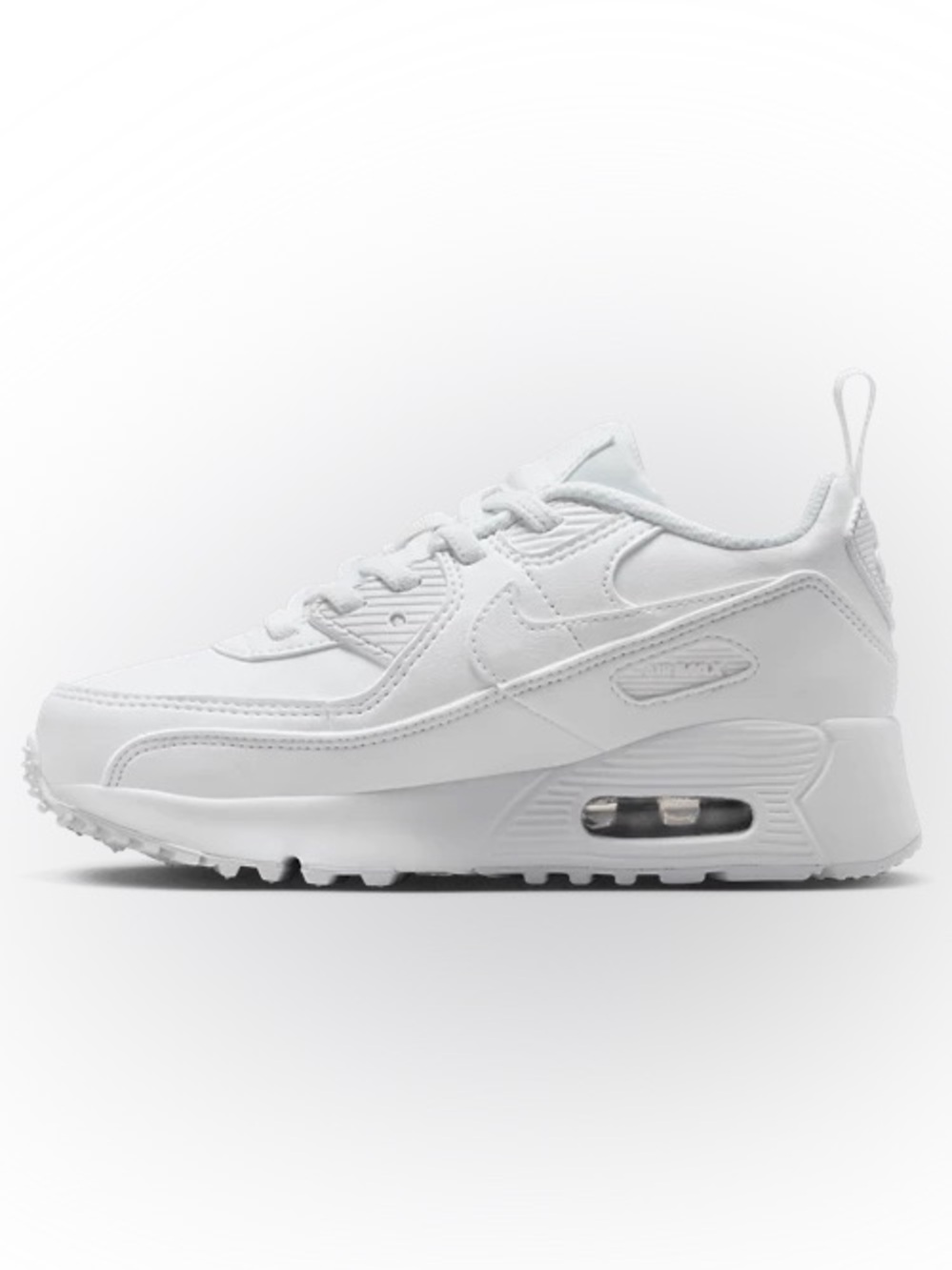 Nike Kids Air Max 90 Retro Sneakers - White Sz 1y